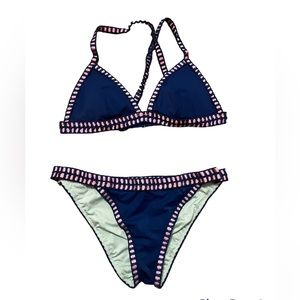Y2k Victoria’s Secret Cross Strap Bikini Set